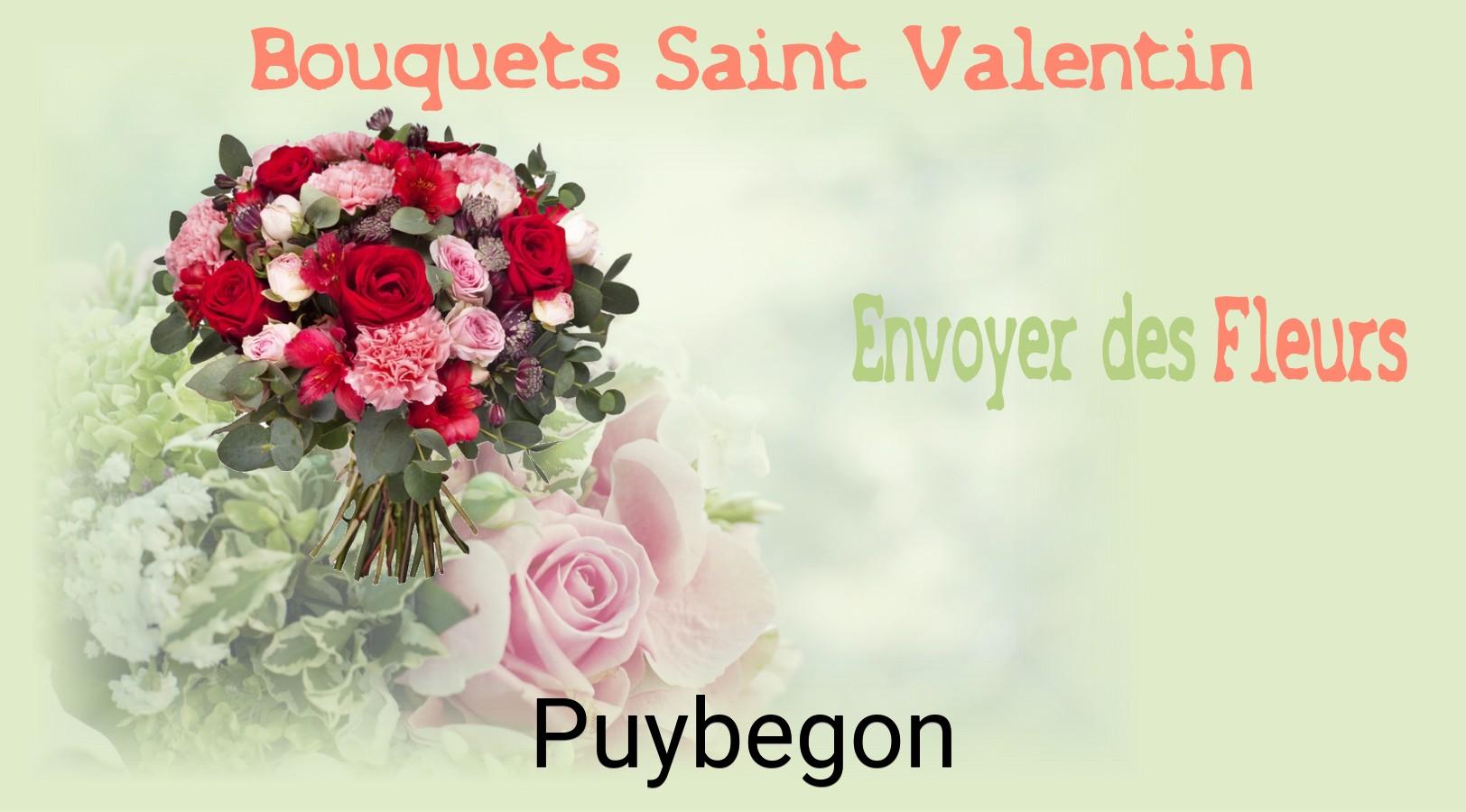 Roses de Saint-Valentin livrées à Puybegon
